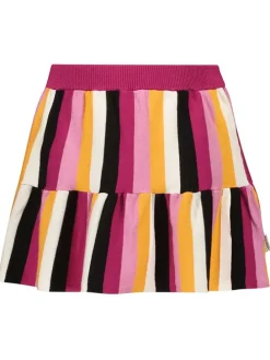 Rok fuchsia/geel/zwart