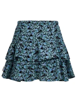 Rok "Lindy" blauw/zwart