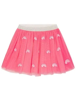 Rok "Milla" roze/zilverkleurig