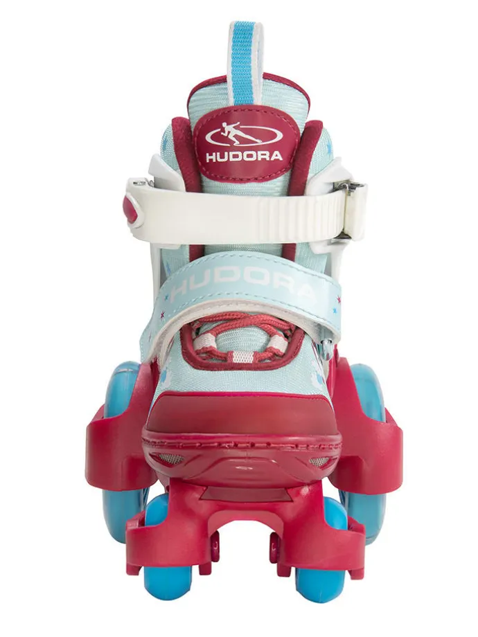 Rolschaatsen "My First Quad led" rood - vanaf 3 jaar