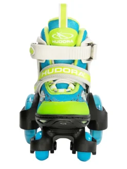 Rolschaatsen "My First Quad led" groen - vanaf 3 jaar