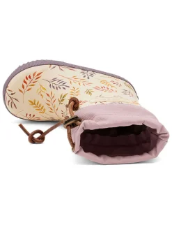 Rubberlaarzen beige/paars