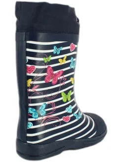 Rubberlaarzen "Fantasy" donkerblauw