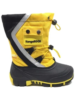 Rubberlaarzen "Kanga-Bean" geel/zwart