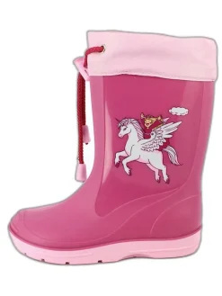 Rubberlaarzen "Pferd" roze