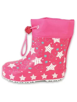 Rubberlaarzen "Sternenzauber" roze