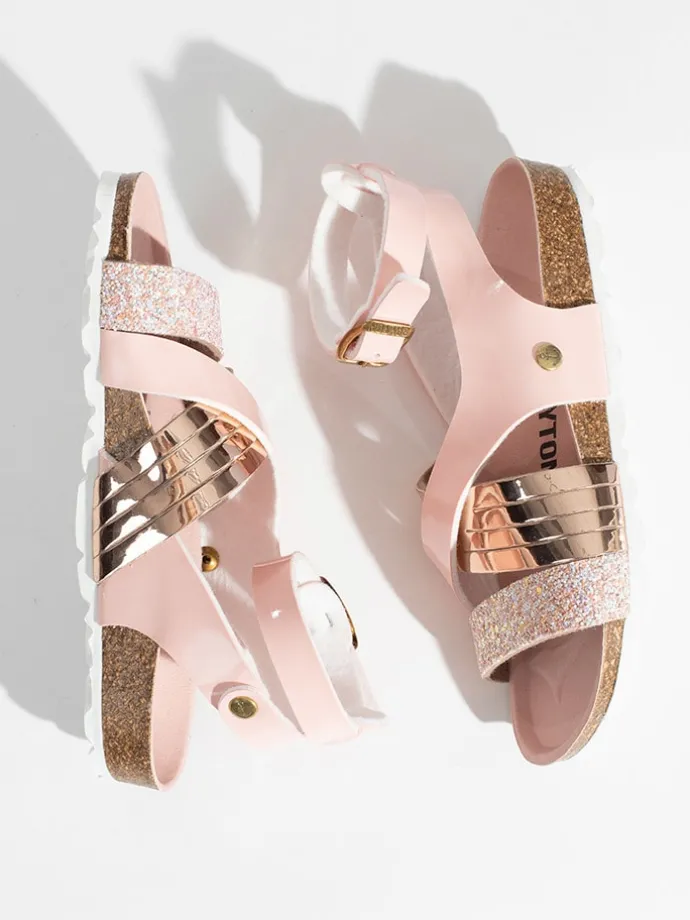 Sandalen "Fadette" lichtroze