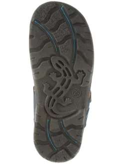 Sandalen "Karim-S" donkerblauw/oranje