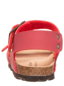 Sandalen koraalrood