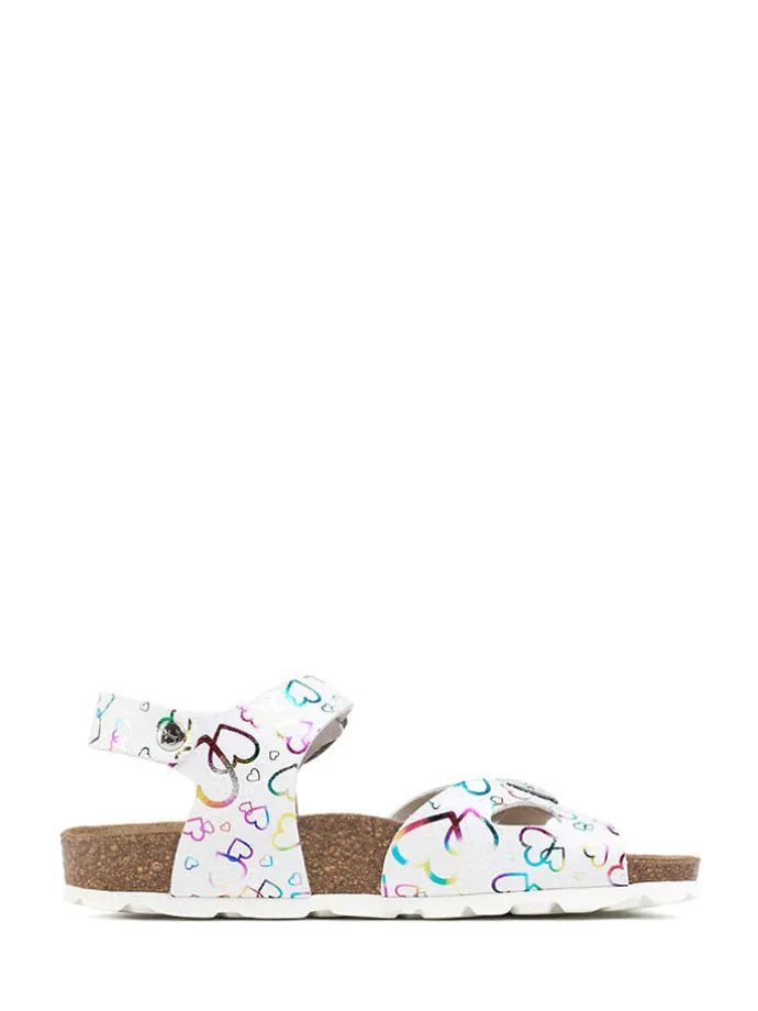 Sandalen "Pegase" wit/meerkleurig