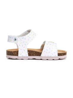 Sandalen wit/meerkleurig