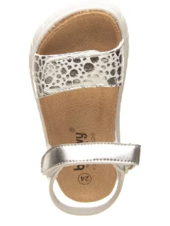 Sandalen zilverkleurig