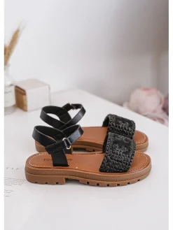 Sandalen zwart