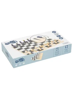 Schaken en backgammon "Gold Edition" - vanaf 6 jaar