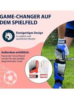 Scheenbeschermers met enkelbescherming rood