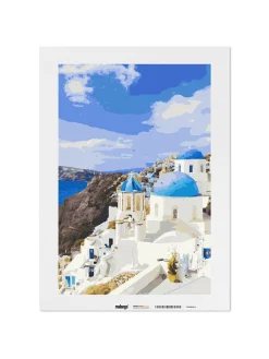 Schilderen-op-nummer-set "Santorini" - vanaf 14 jaar