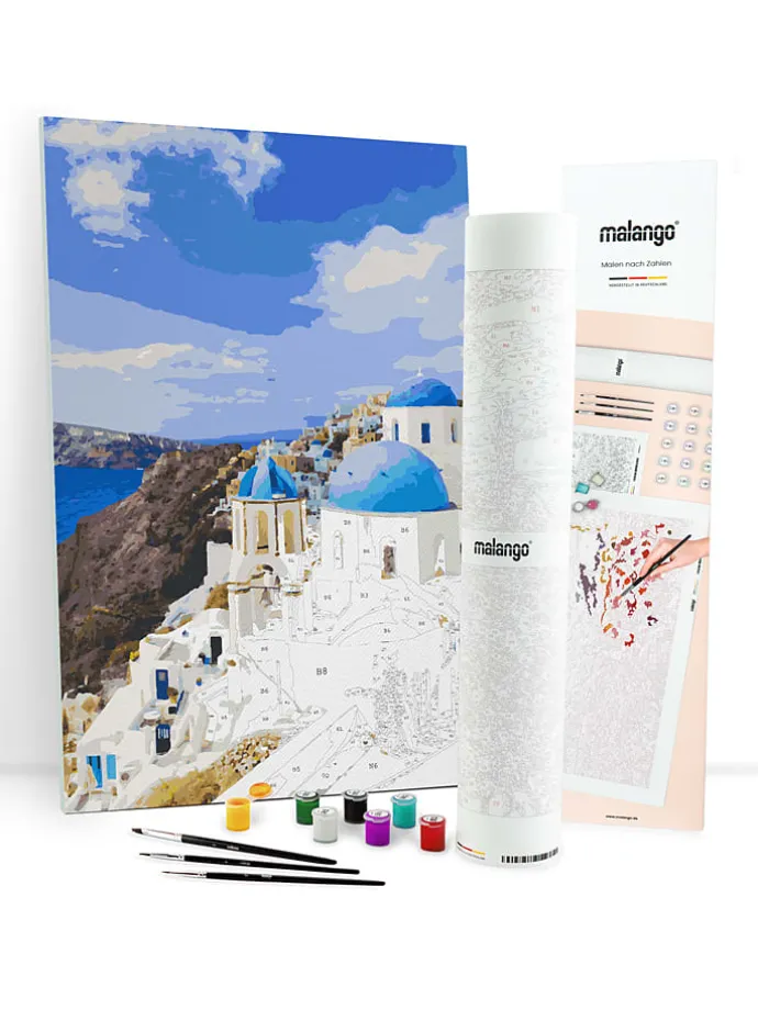 Schilderen-op-nummer-set "Santorini" - vanaf 14 jaar