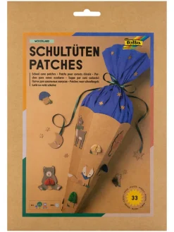 Schoolpatches "Woodland" - vanaf 5 jaar - 33 stuks