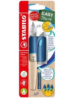 Schoolvulpen - rechtshandig - "EASYbirdy" - veer A - blauw