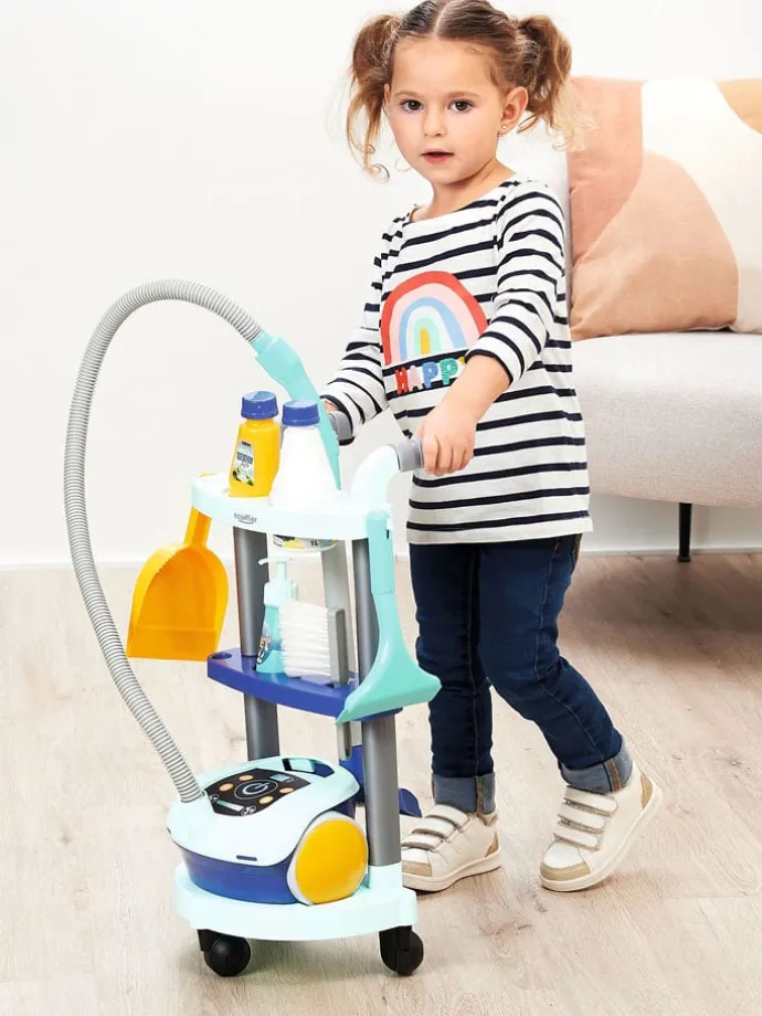 Schoonmaakkar met stofzuiger - vanaf 3 jaar