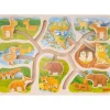 Schuifpuzzel "Wie hoort bij wież" - vanaf 2 jaar