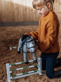 Set voor knuffelpony's lichtroze - vanaf 3 jaar