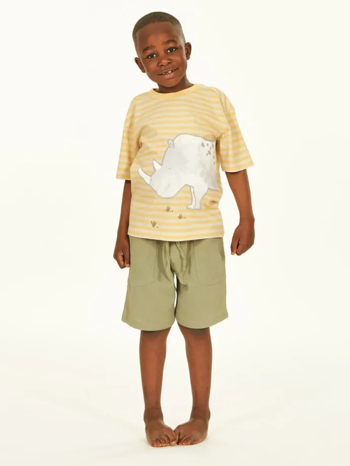 Shirt "Anton" geel