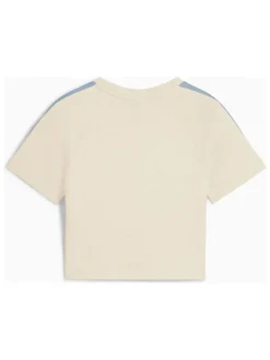 Shirt beige/blauw