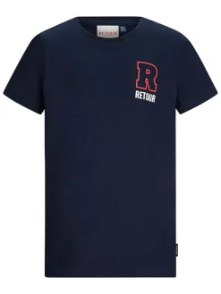 Shirt "Benneth" donkerblauw