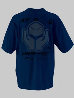 Shirt donkerblauw