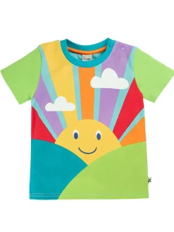 Shirt groen/meerkleurig