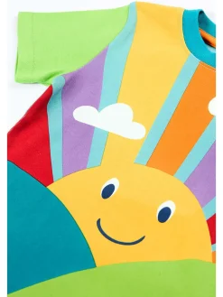 Shirt groen/meerkleurig