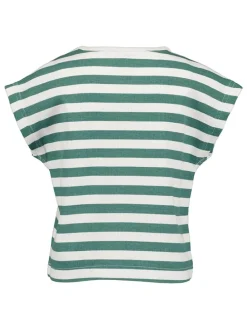 Shirt groen/wit