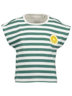 Shirt groen/wit