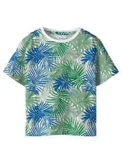 Shirt "Jaxon" groen/blauw