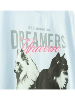 Shirt lichtblauw