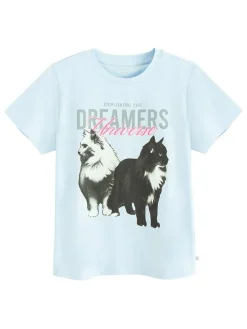Shirt lichtblauw
