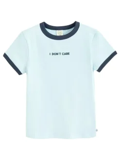 Shirt lichtblauw