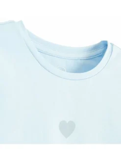 Shirt lichtblauw