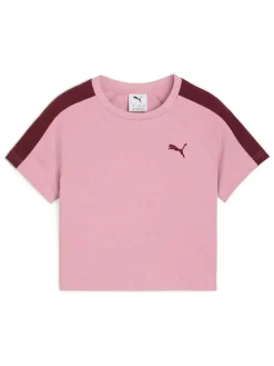 Shirt lichtroze/bordeaux