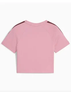 Shirt lichtroze/bordeaux