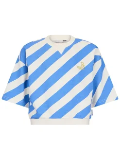 Shirt "Nimes" lichtblauw/crème
