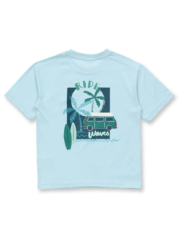 Shirt "Oswin" lichtblauw