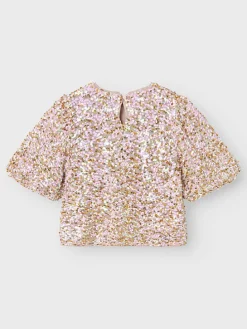 Shirt "Prullas" beige/lichtroze