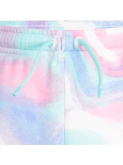 Short blauw/lichtroze