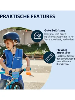 Skatehelm donkerblauw