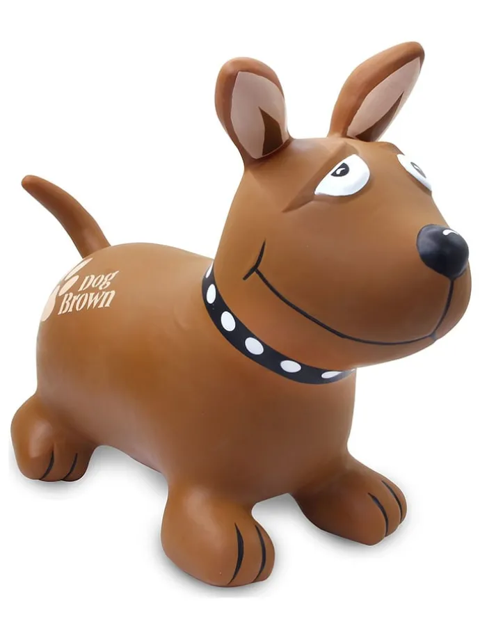 Skippydier "Dog" bruin - vanaf 12 maanden