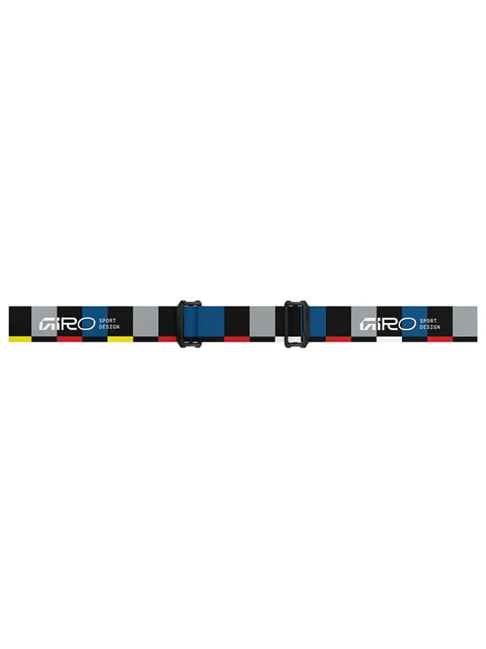 Ski-/snowboardbril "Buster" rood/meerkleurig
