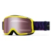 Ski-/snowboardbril "Daredevil" zwart/geel