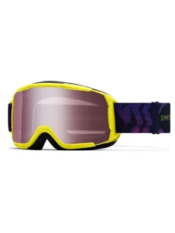 Ski-/snowboardbril "Daredevil" zwart/geel